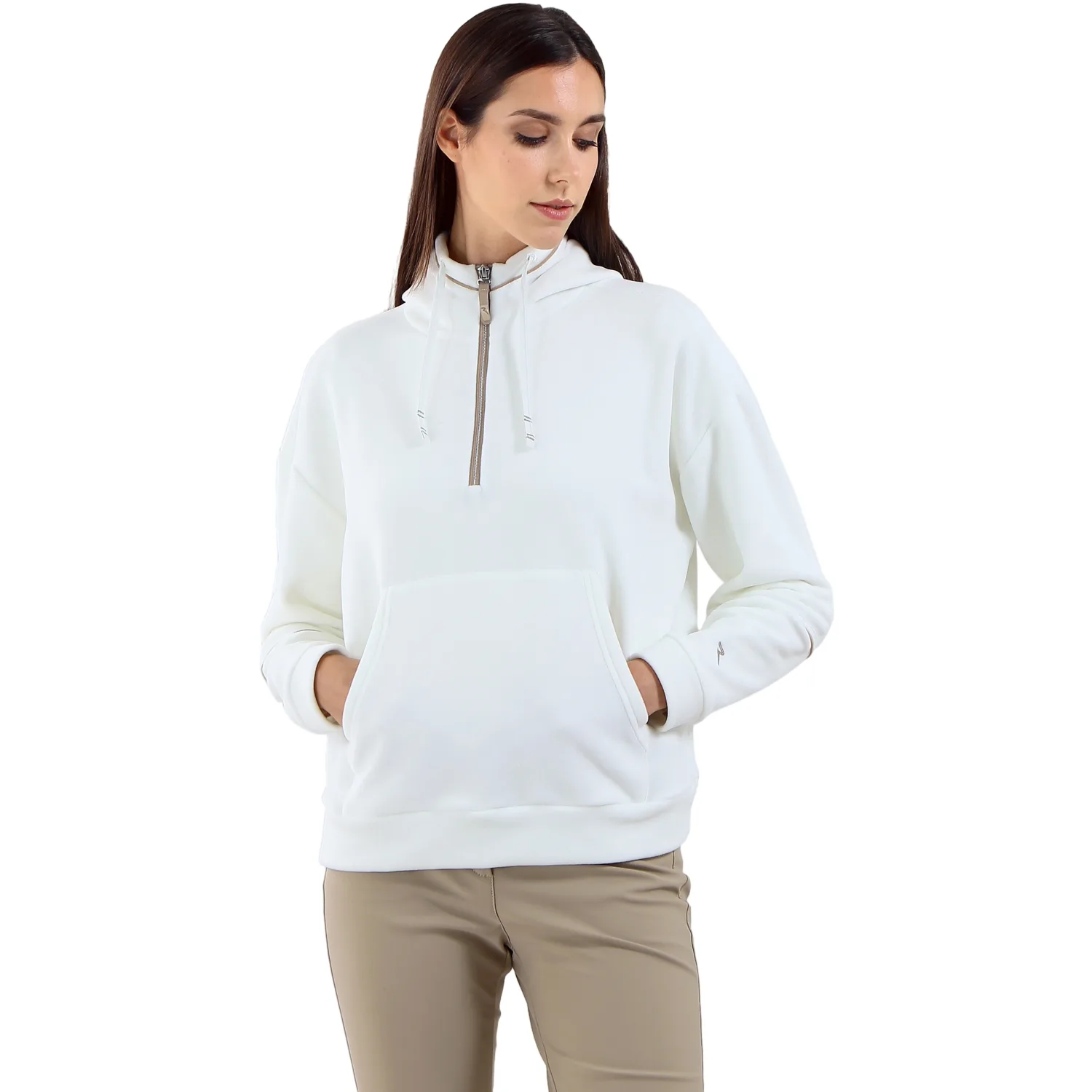 Chervo Hoodie Partita, weiss 42 - Chervò - FashionsVida