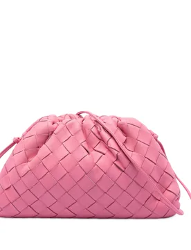 Nappa Intrecciato The Mini Pouch Crossbody - Bottega Veneta - FashionsVida