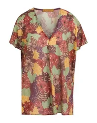T-shirts Damen Ziegelrot 34 Damen