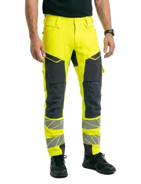 Pantalon De Travail Accelerate Safe 19079 Hi-Vis Yellow / Dark Navy 62