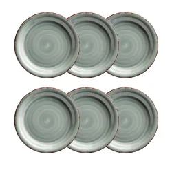Dessertteller-Set, Steingut LUMACA