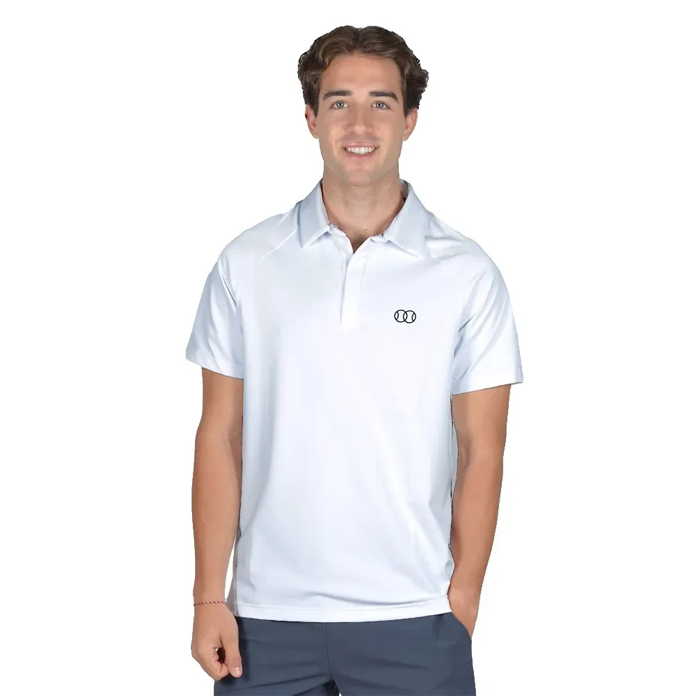 Bonabola Short Sleeve Polo White S - Bonabola - FashionsVida