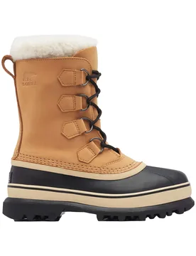 Après-skis chauds et imperméables Bottes Caribou Buff Women für Damen aus Leder Größe 38 Braun - Sorel - FashionsVida
