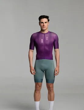 Maillot de ciclismo Unisex True Purple AERYS - Ouar - FashionsVida