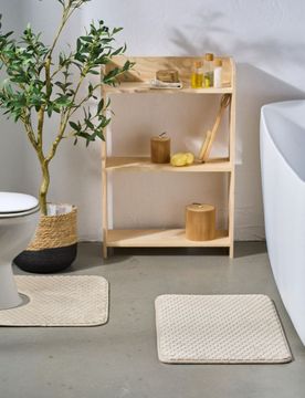 Tappetini da bagno 2 pack - beige