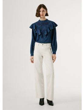 Para mujer. PL2050611C1 Jeans Loose Hazel (26/30), Casual, Algodón, Denim