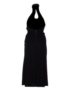 Vestito black arruffato