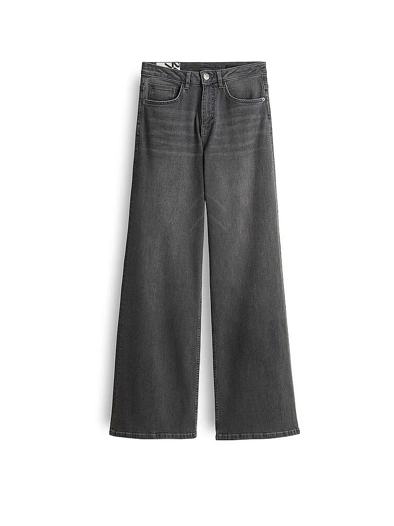 Jeans de pierna ancha MINAH PALAZZO gris 44/L32 - Opus - FashionsVida