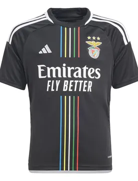 Auswärtstrikot Kinder Benfica Lisbonne 2023/24 - Noir - unisex - Size: 7/8 ans