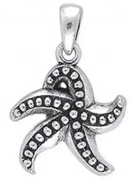 Dive Silver Ciondolo Starfish