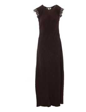 Mulberry vestito alpinia marrone