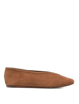 Balletti in pelle scamosciata