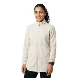 Vally Full Zip Fleece Off White 2XL Women