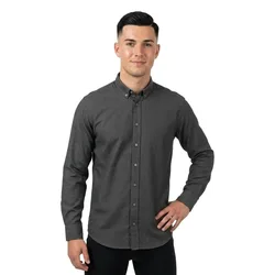 Chemise à Manches Longues Frontline 20204 Dark Anthracite / Light Grey-Flecked 49-50