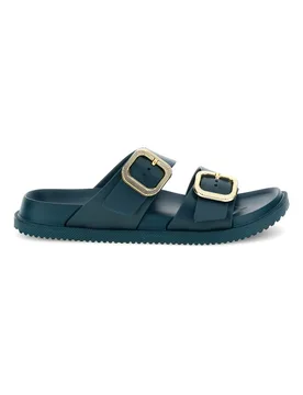 Ciabatta petrolio con doppia fibbia S87Y832 40 - Superga - FashionsVida