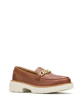 Women's 'Jodie' Slip On Shoes in Brown Size: 3 - Brown - Size: 3 - Hush puppies - FashionsVida