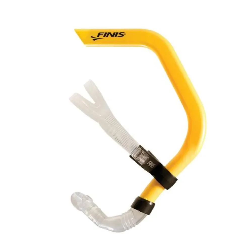 Freestyle Frontal Snorkel Yellow One Size unisex - Finis - FashionsVida