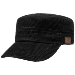 Corduroy Army Cap by - black - Female - Size: One Size