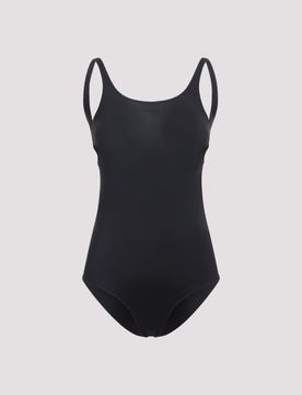 Courrèges Logo-embroidered Cut-out Swimsuit