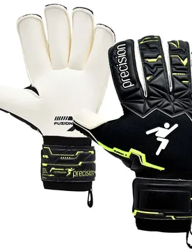 Gants De Gardien De But Junior Fusion X Pro Roll Finger Giga Black / Fluo Yellow 6 unisex