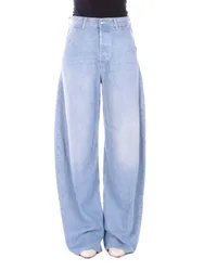 Donna jeans dp854df0266d 800 jeans 5tasche loose alek in dn blu denim
