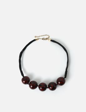 Billar necklace with large beads