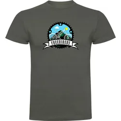 Maglietta A Maniche Corte Freeriders Dark Army Green
