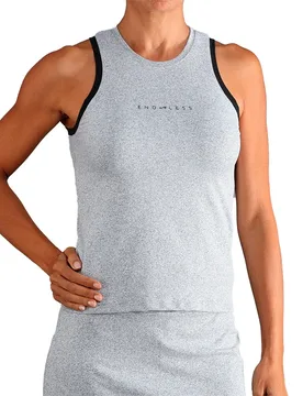 Essential Sleeveless T-shirt Chine S - Endless - FashionsVida