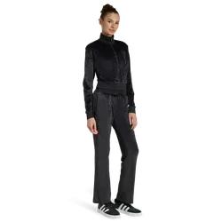 Glam Velvet Tracksuit Damen Trainingsanzüge - Schwarz - Größe 44 - Poly Mesh Black 44