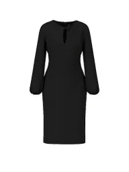 CAIN Midikleid schwarz 40 damen