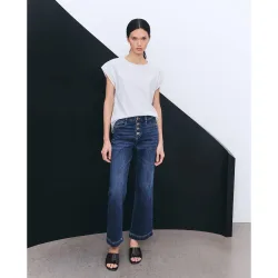 Vaquero de mujer crop flare