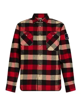 Camisa Hombre Rojo M Hombre - Woolrich - FashionsVida