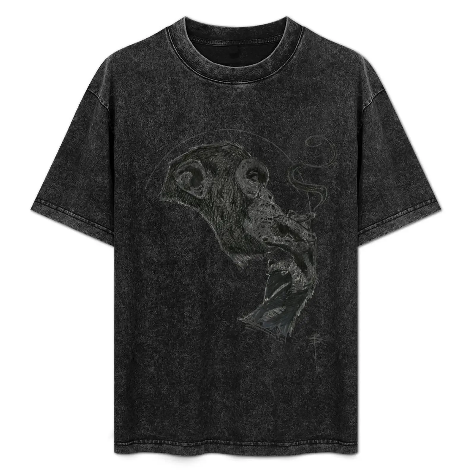 Smoke monkey T-Shirt Gym Exercise Short Sleeve T-Shirt - Aliexpress - FashionsVida