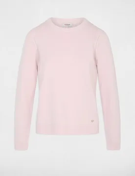 Jersey de mujer con cuello redondo - Morgan - FashionsVida