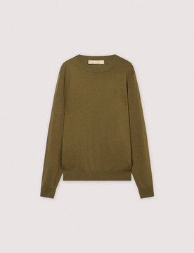 TRUSSARDI maglia uomo dark green