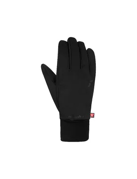 Guantes de Forro Polar para Mujer Walk Stormbloxx Touch-Tec negro 7,5 - Reusch - FashionsVida