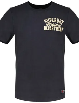 T-shirt à Manches Courtes Vintage Athletic Bradley Navy 3XL - Superdry - FashionsVida