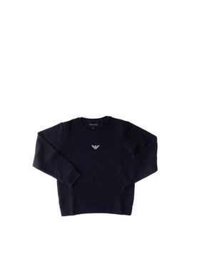 Felpa girocollo BABY BLU NOTTE 6A