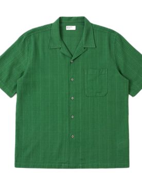 Camicia road shirt letts cotton - green