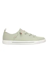 Sneakers da donna verde menta in canvas sfrangiato B Cute 2.0 37