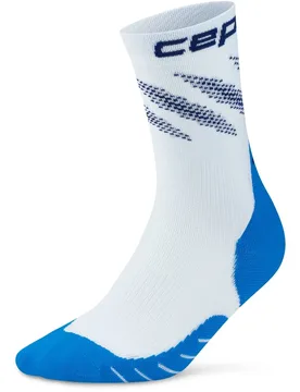 Run Edt. Elliptic Mid Cut Herren Socken, hellblau III - Cep - FashionsVida