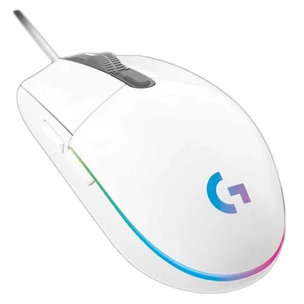Souris Gaming G203 Lightsync White One Size unisex - Logitech - FashionsVida
