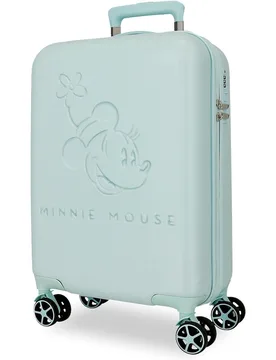 Maleta mediana 65 cm traveling with minnie abs rígida con capacidad de 63l - Disney - FashionsVida
