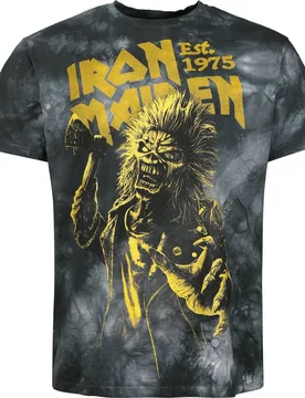 T-Shirt - Eddie - S bis 4XL - für Männer - Größe 4XL - grau - EMP exklusives Merchandise! - Männer - male - Iron Maiden - FashionsVida