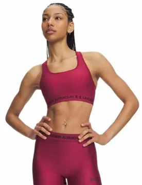 Soutien-gorge De Sport à Impact Moyen Crossback Red / Ox Blood XS - Under armour - FashionsVida