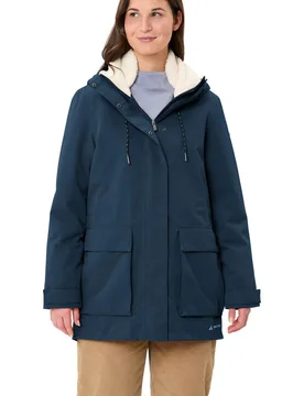 Manukau iii chaqueta impermeable insulada mujer Azul (40) - VAUDE - FashionsVida