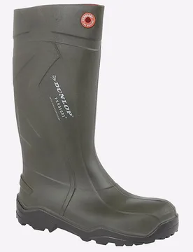 Purofort+ Safety Mens - Green - Size Uk 7 - Dunlop - FashionsVida