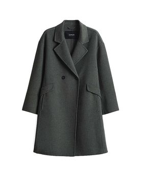 Abrigo de lana HAVILDA gris 40