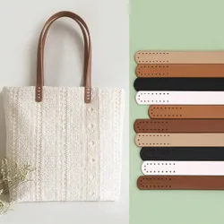 Piezas de correas de cuero sintético PU, asas de bolso cruzado tejido DIY, adecuadas para bolsos y bolsas de cosméticos, se pueden usar como accesor