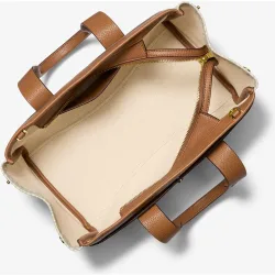 Bandolera de mujer satchel romee pequeña con logotipo